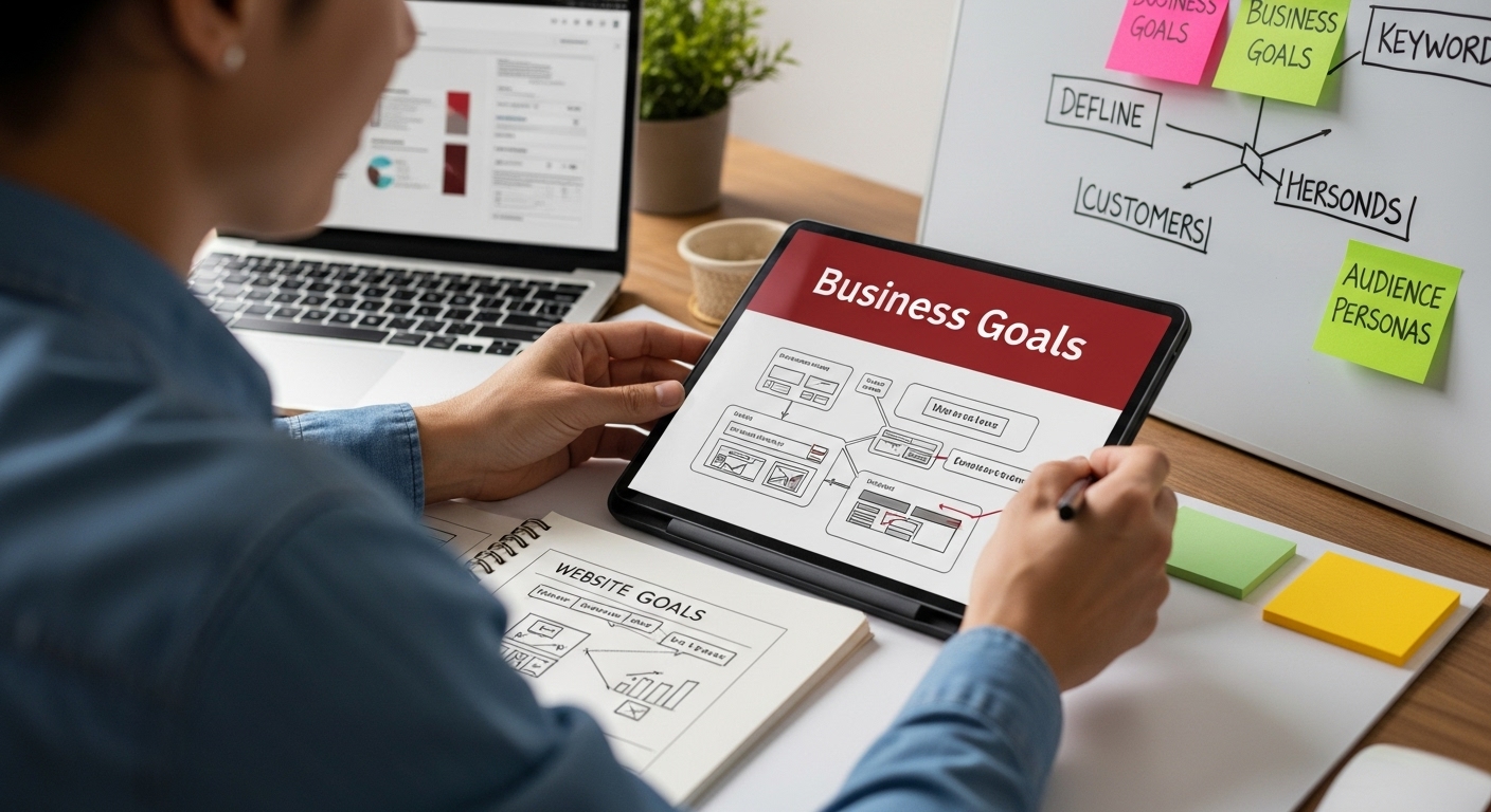 business website planning