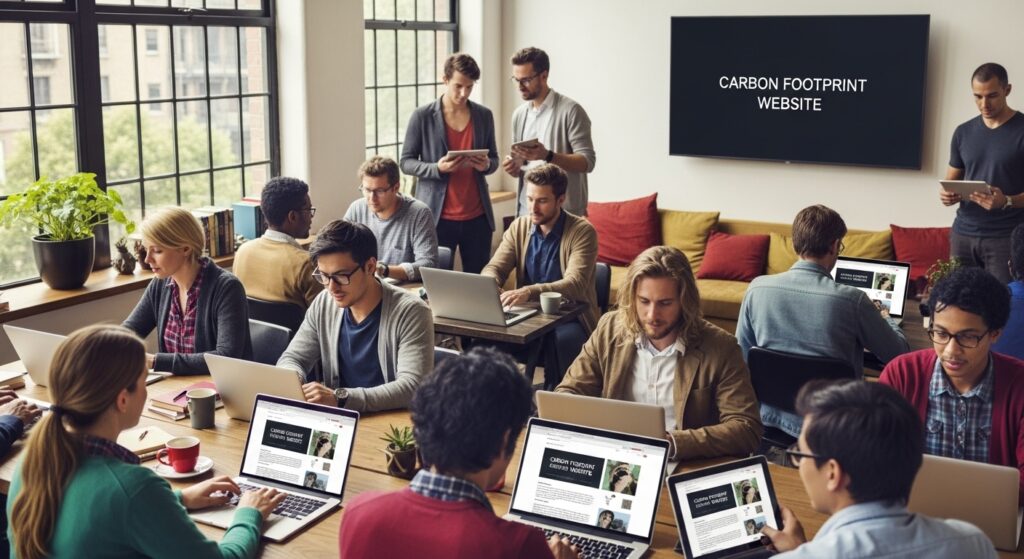 carbon footprint website team