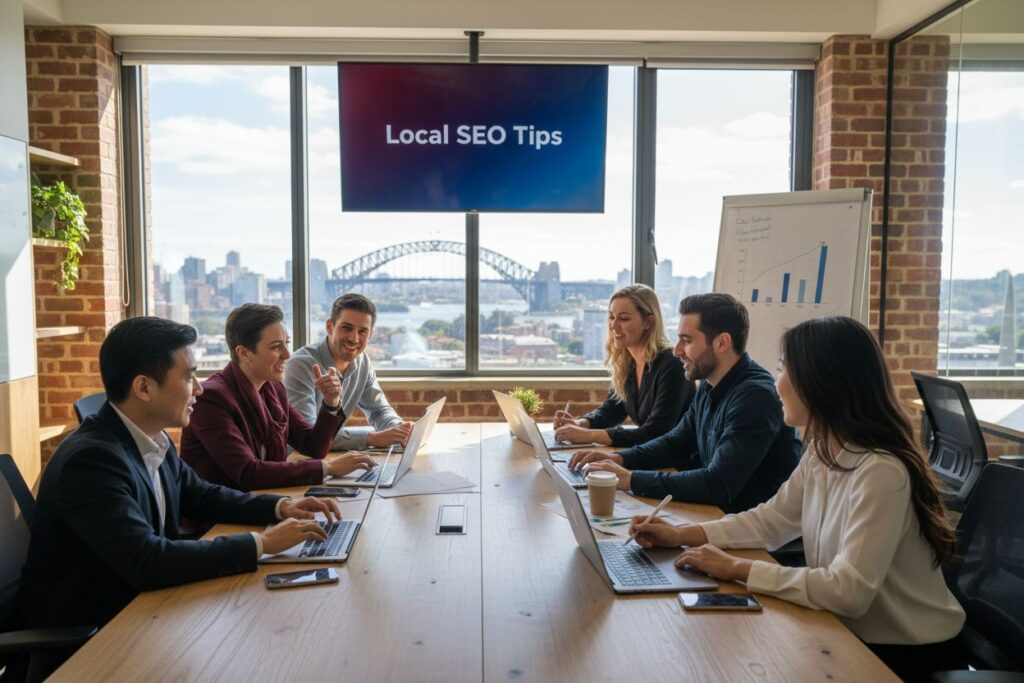 Sydney local SEO business