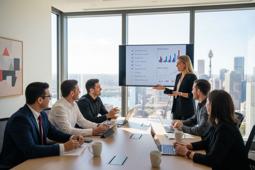 digital marketing checklist Sydney office