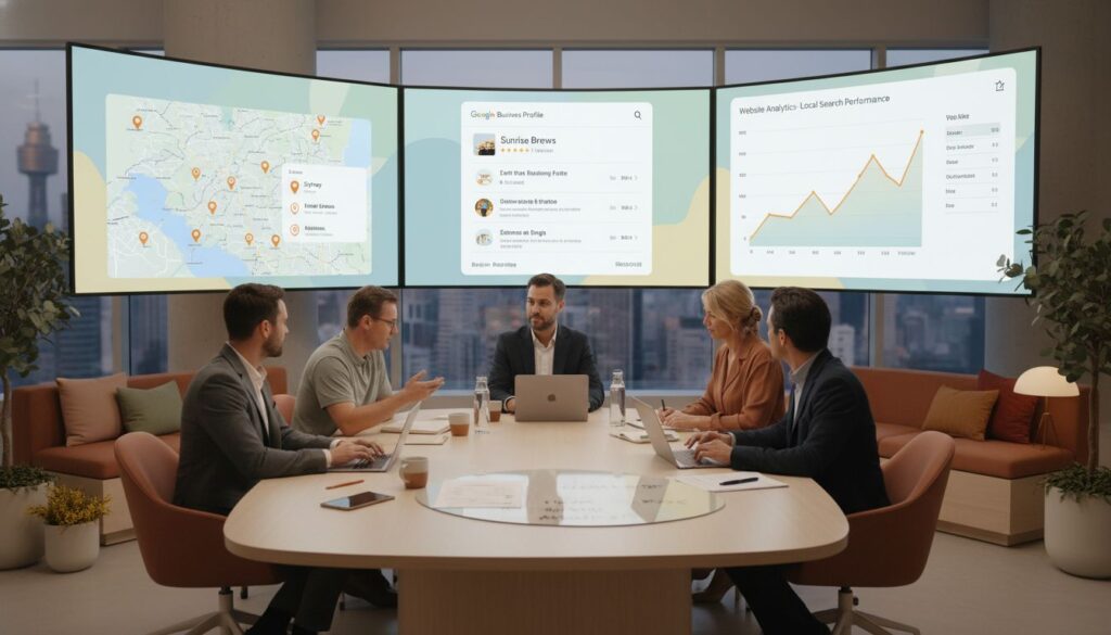 Australian local SEO team