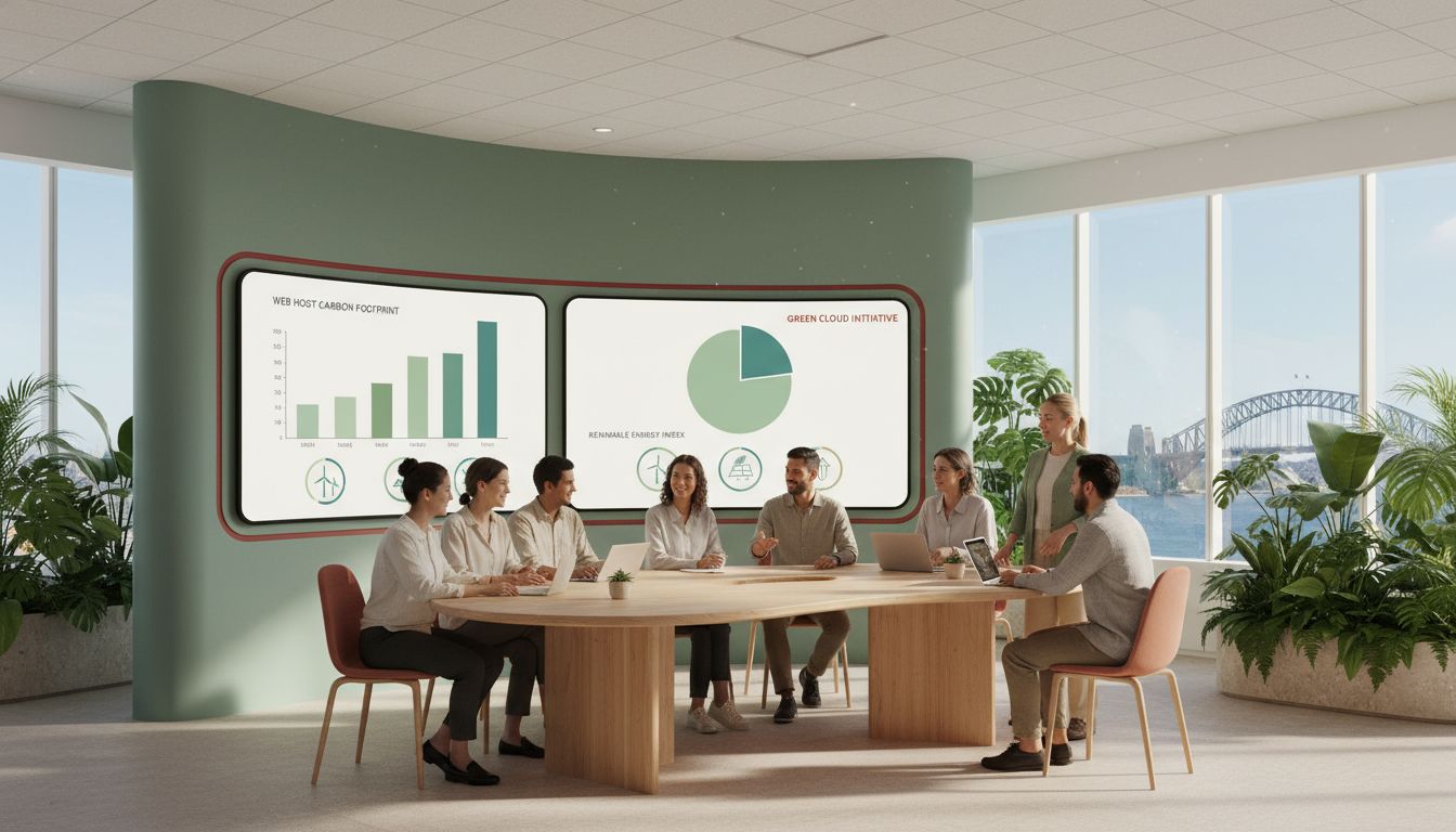 green hosting Sydney office