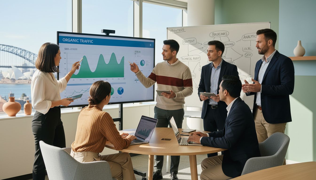 seo strategy teamwork