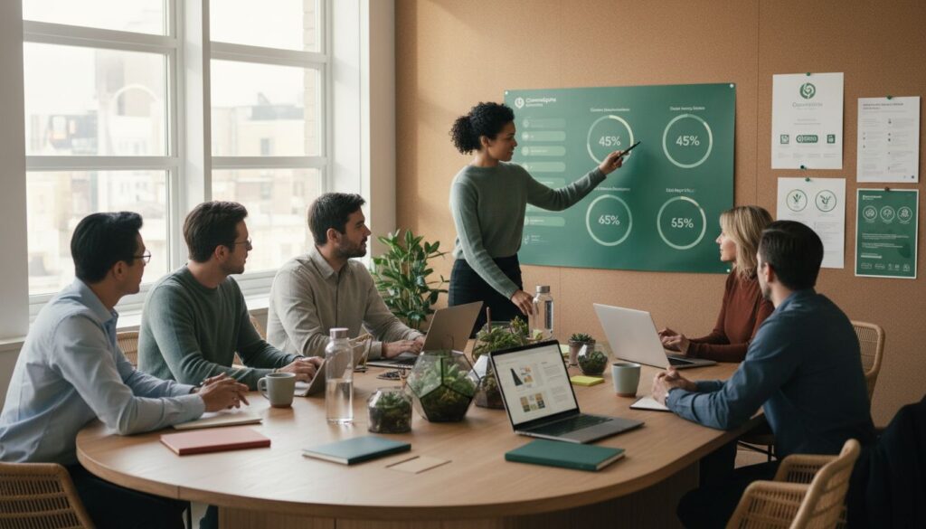 sustainable marketing team