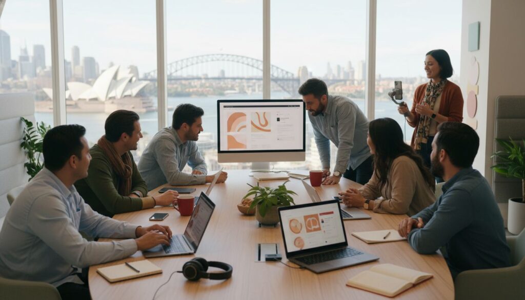 digital content teamwork Sydney