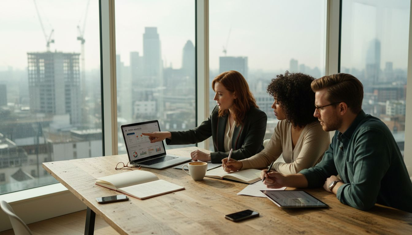 Digital agency team in Australian office setting