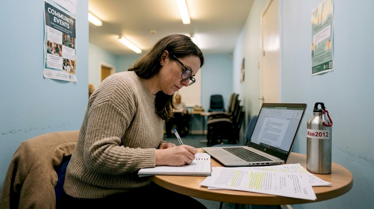 Community leader planning strategy and notes