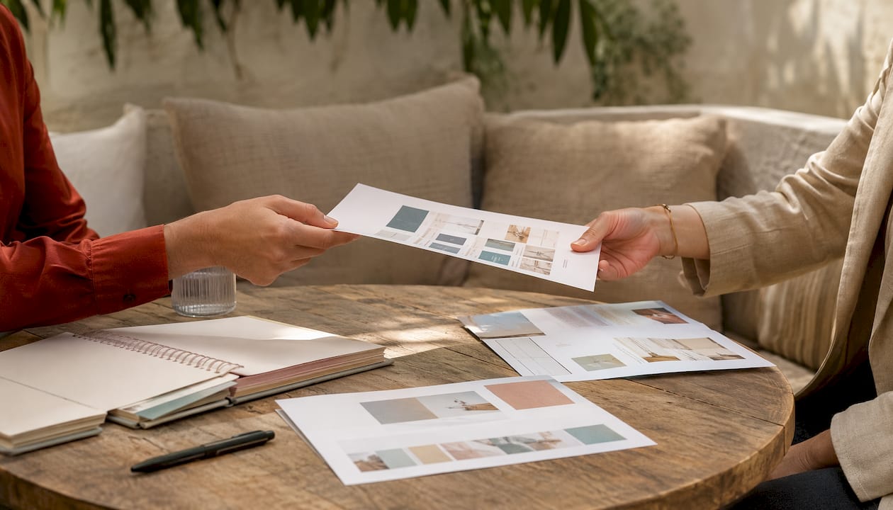 Collaboration on printed content workflow documents